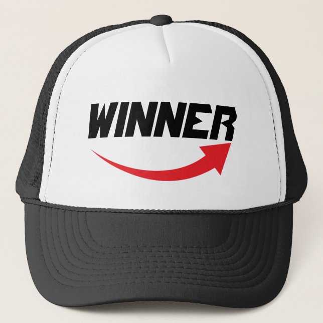 Gorra De Camionero Logotipo del ganador (Anverso)