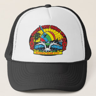Gorra De Camionero Logotipo del hielo del afeitado de Santa Cruz