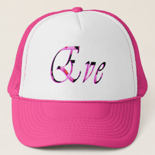 Gorra De Camionero Logotipo del nombre de los Chicas Eva,