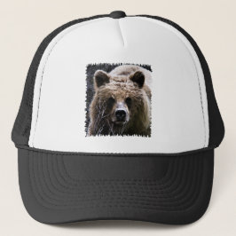 Gorra De Camionero Logotipo del oso grizzly