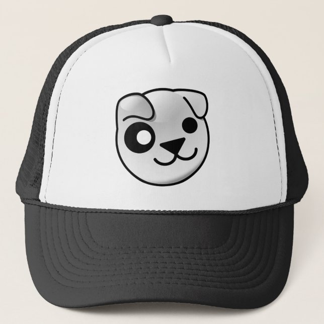 Gorra De Camionero Logotipo del perrito (Anverso)
