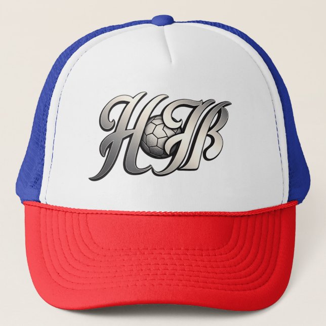 Gorra De Camionero Logotipo del tapón de balonmano (Anverso)
