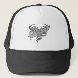 Gorra De Camionero Logotipo del tornado del tornado del cazador de la