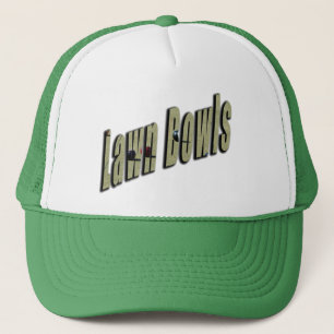 Gorra De Camionero Logotipo dimensional del bol de césped,