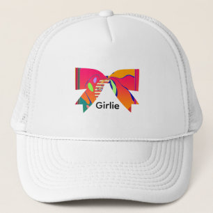 Gorra De Camionero Logotipo divertido de chica