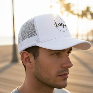 Gorra De Camionero Logotipo Empresarial Personalizado   Simple y Prof