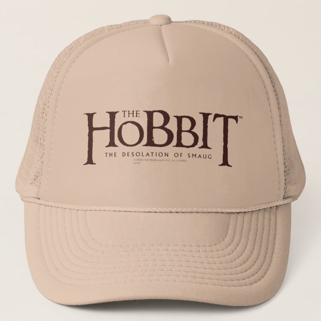 Gorra De Camionero Logotipo Hobbit - Oscuro (Anverso)