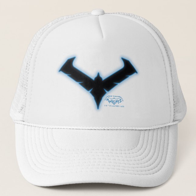 Gorra De Camionero Logotipo Noche Gotham Knights (Anverso)