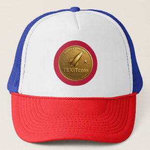Gorra De Camionero Logotipo oficial de TexitCoin en la parte posterio