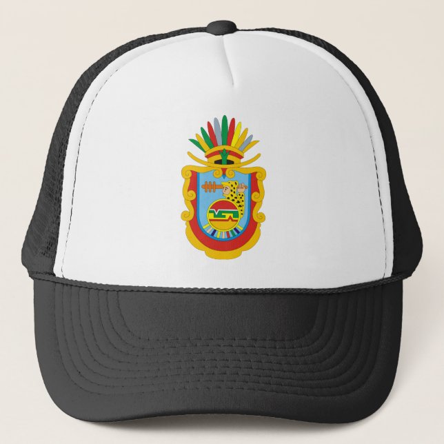 Gorra De Camionero Logotipo oficial del símbolo de Guerrero México (Anverso)