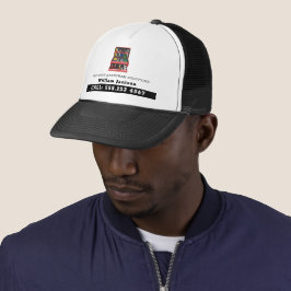 Gorra De Camionero logotipo personalizado de construcción de hombre m