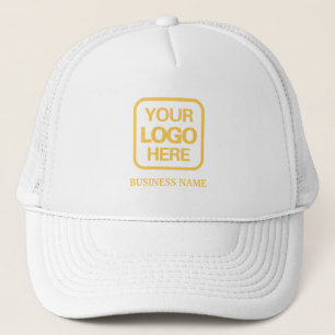 Gorra De Camionero Logotipo profesional moderno para empresas de oro