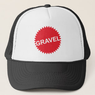 Gorra De Camionero Logotipo rojo de ciclismo de grava