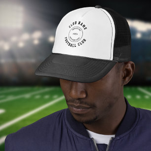 Gorra De Camionero Logotipo Simple Football Club Name