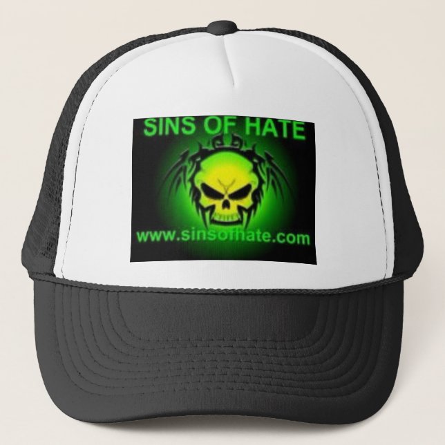 Gorra De Camionero Logotipo verde (Anverso)