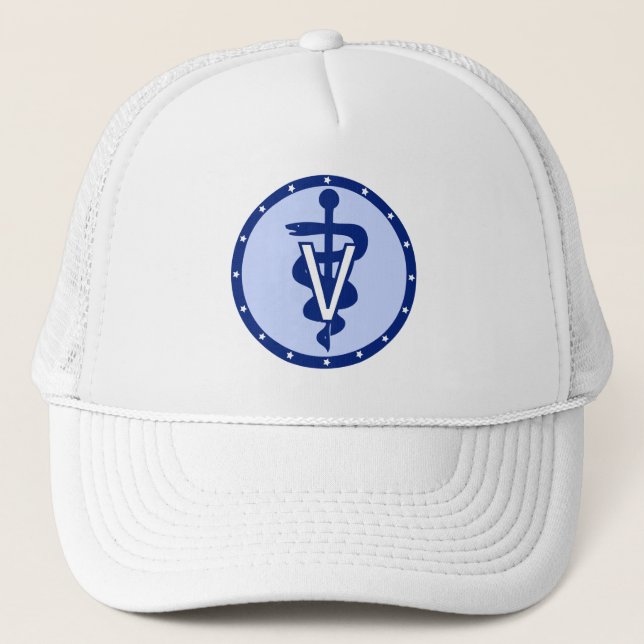 Gorra De Camionero logotipo veterinario 2 (Anverso)