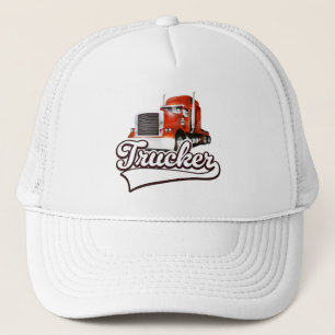 Gorra De Camionero Logotipo vintage de camionero