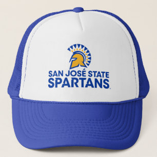 Gorra De Camionero Logotipo Wordmark de Spartans del estado de San