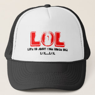 Gorra De Camionero LOL, vida es apenas un LOL grande enorme… LOL
