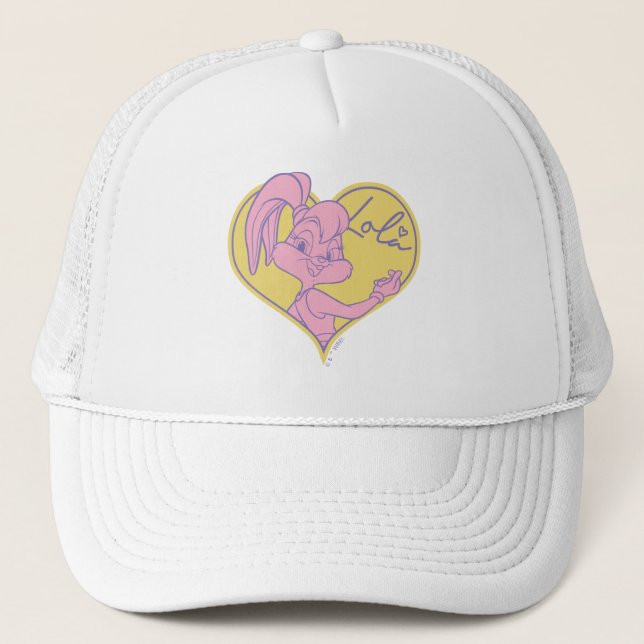 Gorra De Camionero Lola Heart Signature (Anverso)