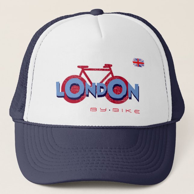 Gorra De Camionero London bicycling (Anverso)