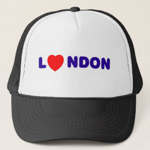 Gorra De Camionero London coeur rouge
