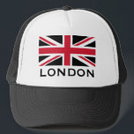 Gorra De Camionero Londres<br><div class="desc">¿Qué hay de la Union Jack que lo hace tan genial? El texto,  por cierto,  es una coincidencia exacta con los colores de la bandera.</div>