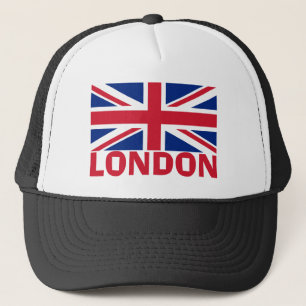 Gorra De Camionero Londres en rojo