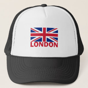 Gorra De Camionero Londres en rojo
