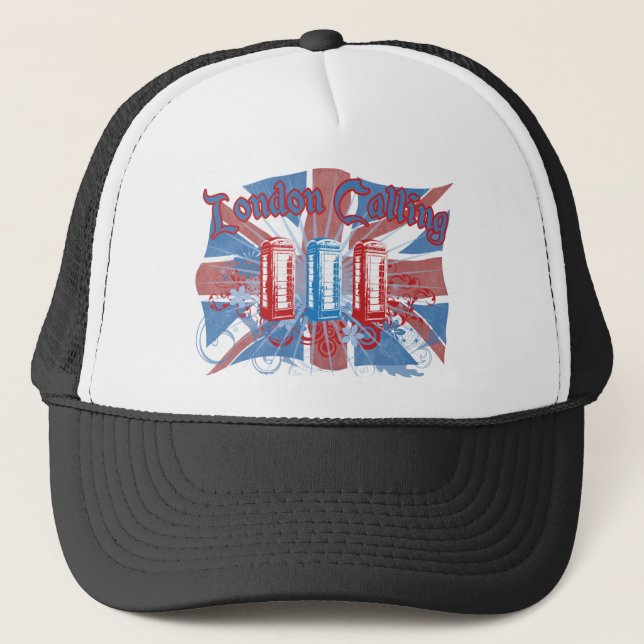 Gorra De Camionero Londres llamada (Anverso)