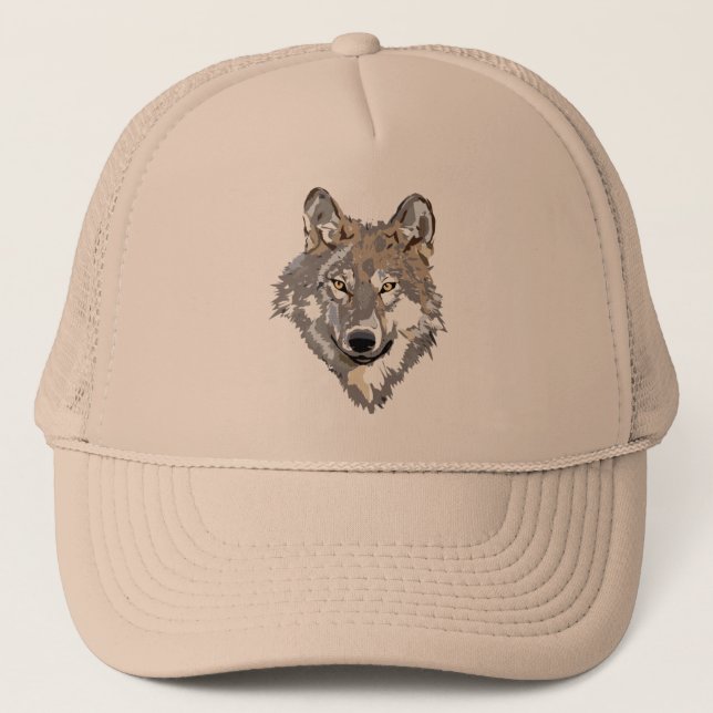 Gorra De Camionero Lone Wolf (Anverso)
