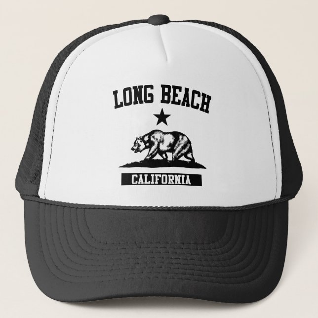 Gorra De Camionero Long Beach California (Anverso)
