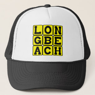 Gorra De Camionero Long Beach, California Estados Unidos