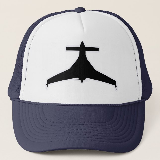 Gorra De Camionero Long Ez Experimental Airplane (Anverso)