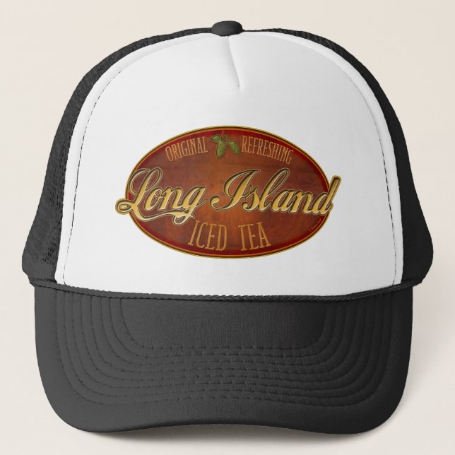 Gorra De Camionero Long Island heló té (Anverso)