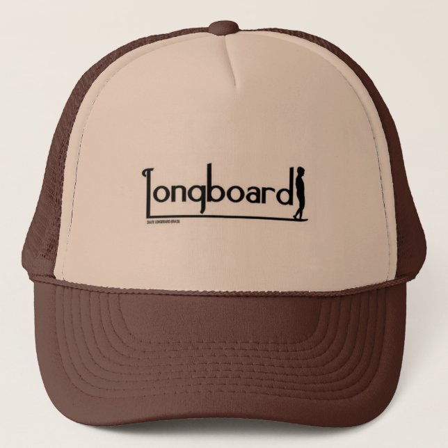 Gorra De Camionero Longboard brasil (Anverso)
