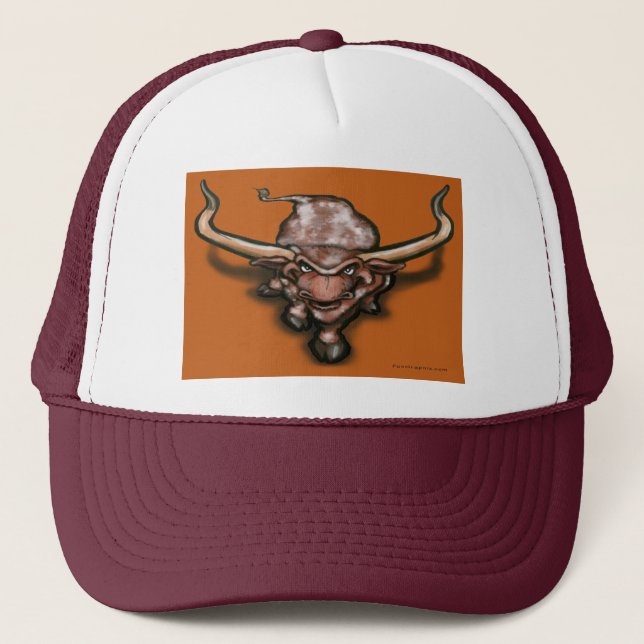 Gorra De Camionero Longhorn (Anverso)