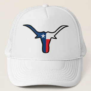 Gorra De Camionero Longhorn, la bandera de Texas