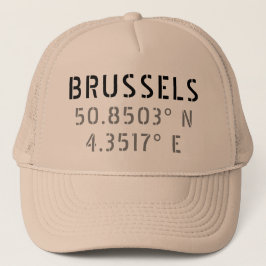 Gorra De Camionero Longitud del latido de Bruselas