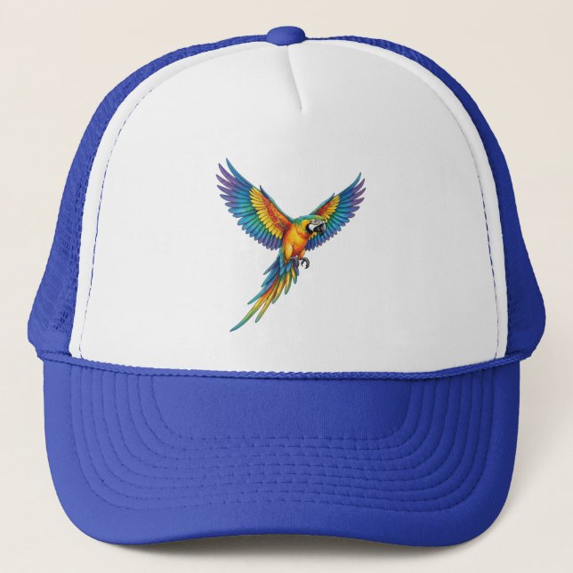 Gorra De Camionero Loro (Anverso)