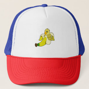 Gorra De Camionero Loro con banana
