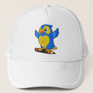 Gorra De Camionero Loro con lápiz