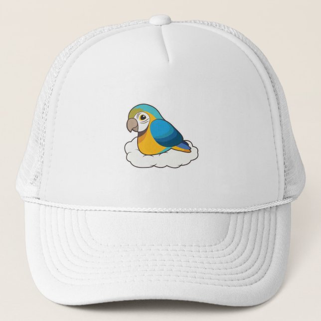 Gorra De Camionero Loro con nube (Anverso)