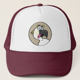 Gorra De Camionero Loro de Cockatoo que habla