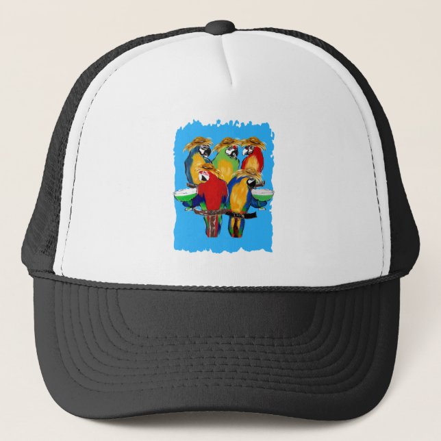 Gorra De Camionero Loros Borrachos (Anverso)