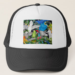 Gorra De Camionero Loros del mundo