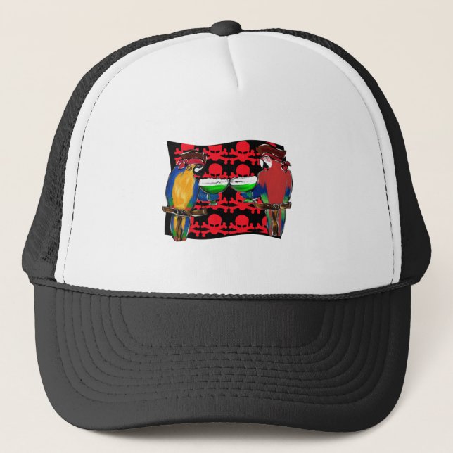 GORRA DE CAMIONERO LOROS PIRATAS (Anverso)