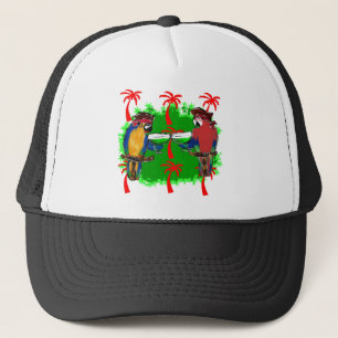 GORRA DE CAMIONERO LOROS PIRATAS