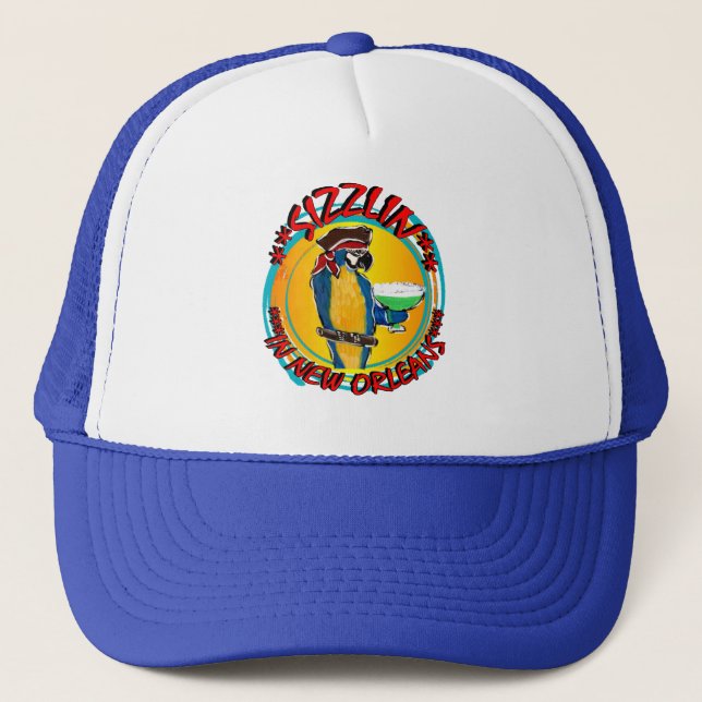 GORRA DE CAMIONERO LOROS SIZZLIN (Anverso)