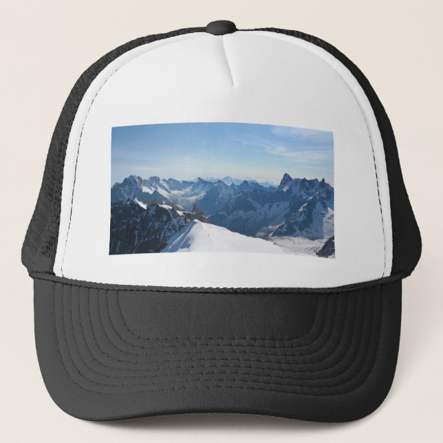 Gorra De Camionero ¡Los Alpes, magníficos! (Anverso)